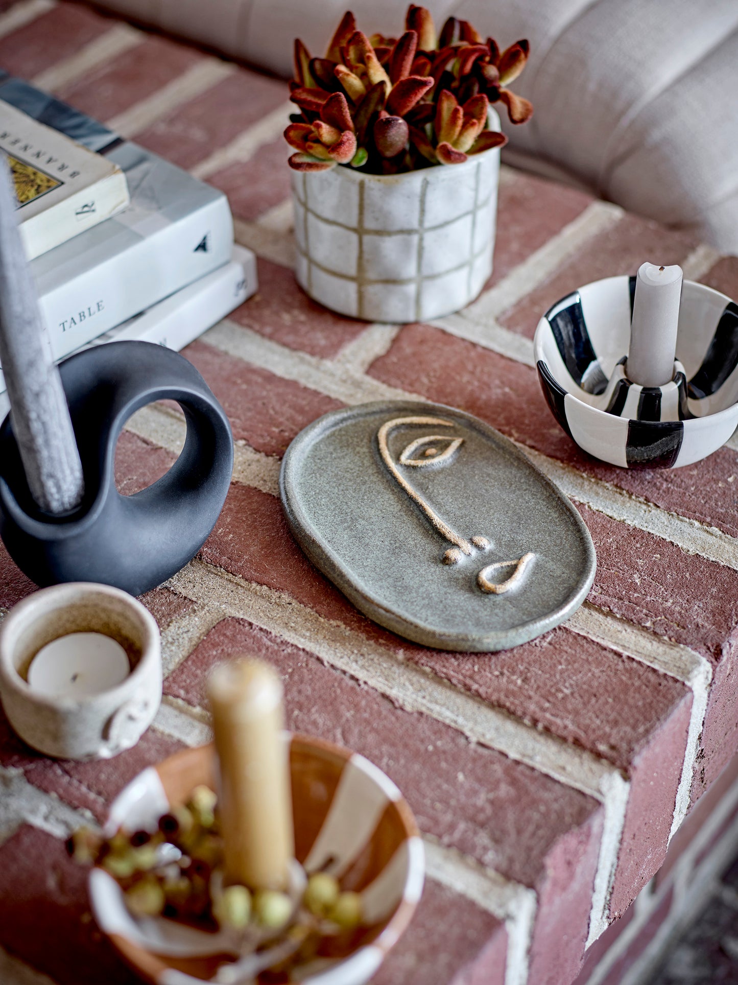 Bloomingville - LAVINIA Kerzenhalter Polyresin