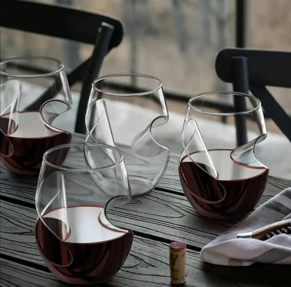 Glas - CURVE 4er Set