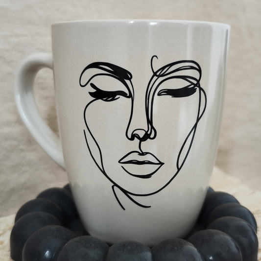Tasse Beige - FACE